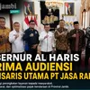 Gubernur Al Haris Gandeng Jasa Raharja, Perkuat Sinergi Tingkatkan Keselamatan Transportasi dan Kepatuhan Pajak Kendaraan