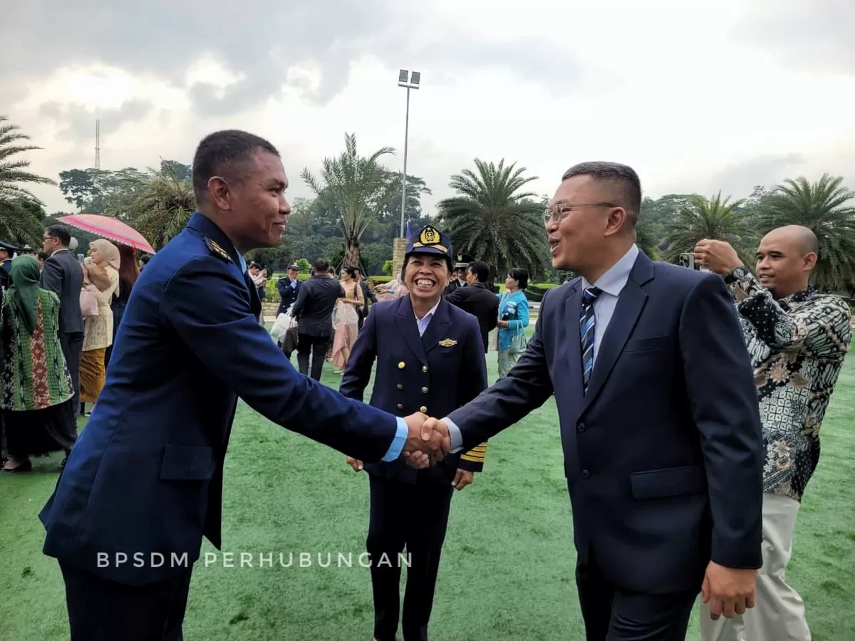 BPSDMP Kemenhub, Sinergi TNI dan Kemenhub, Pendidikan Vokasi Penerbangan, Penerbang TNI AU, Upacara Prasetya Perwira.