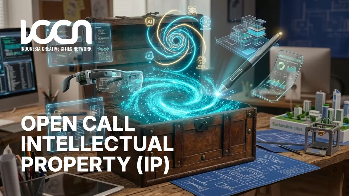 ? PANGGILAN TERBUKA BAGI KREATOR INDONESIA!    Indonesia Creative Cities Network (ICCN) resmi membuka Open Call Kolaborasi Pengembangan IP 2026!    Punya komik, game, animasi, fashion, atau karya kreatif lainnya? Ini saatnya karyamu go nasional! Dapatkan kesempatan kolaborasi dengan jejaring 250+ kota/kabupaten kreatif se-Indonesia.    ? Daftar 18 Maret - 8 April 2026    ? Link pendaftaran: https://iccn.or.id/open-call-ip-form    Jangan sampai kelewatan!