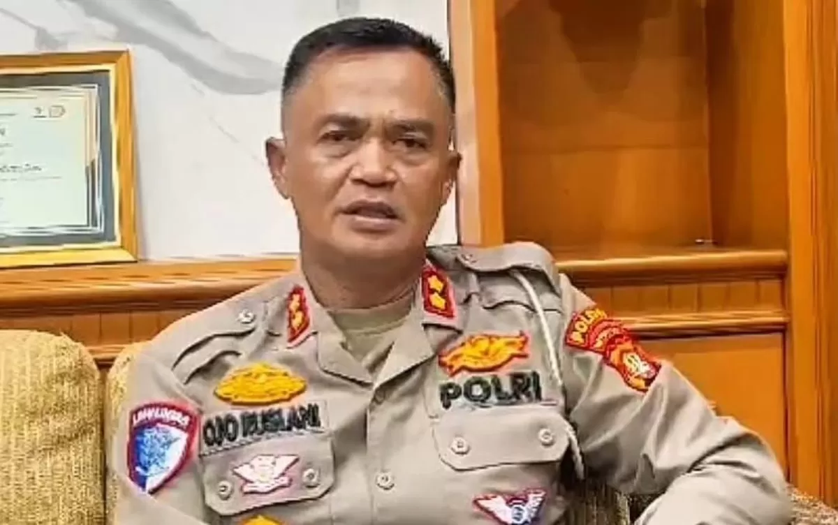 Kasubdit Gakkum Ditlantas Polda Metro Jaya AKBP Ojo Ruslani