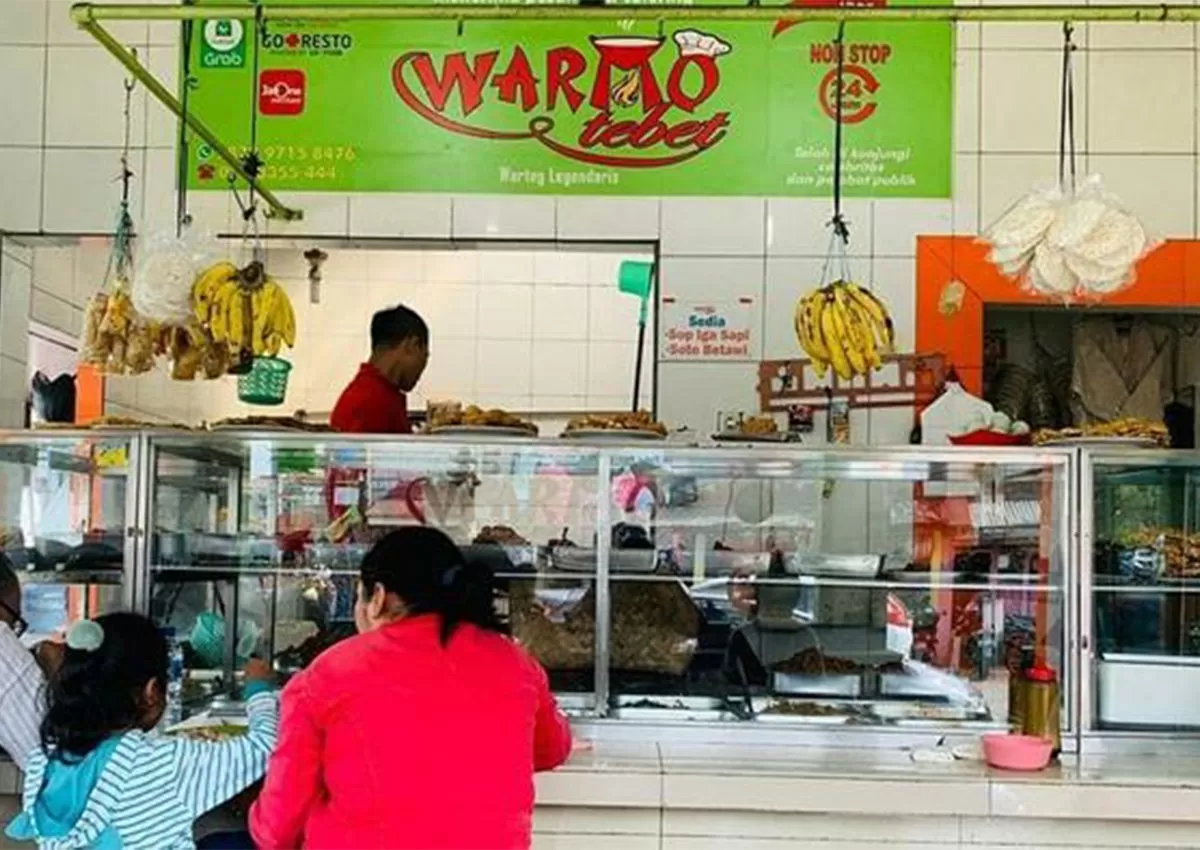 Warteg Warmo, Tebet, Jakarta Selatan.