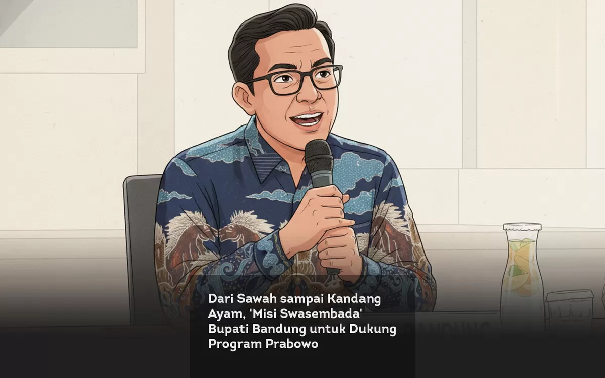 Bupati Bandung Dadang Supriatna