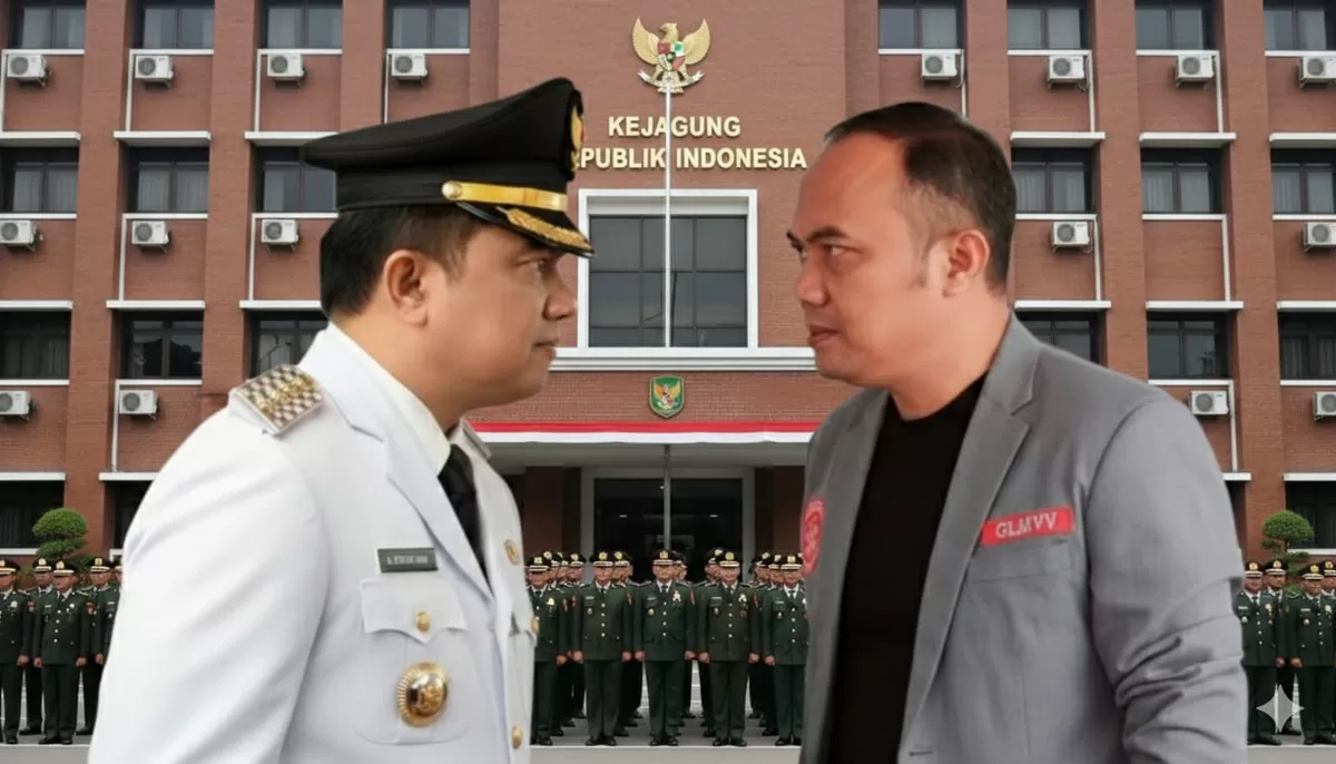 Foto : ilustrasi Bupati Garut dan Sekjen GLMPK (Ft. Ai Asep Ahmad)