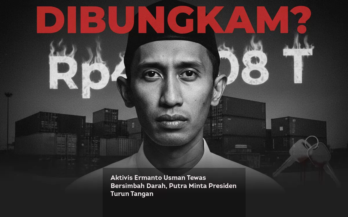 Fiandy Amirullah Putra (33) anak pertama Ermanto Usman (65) dan Pasmilawati (60) korban pembunuhan sadis di Perumahan Prima Lingkar Asri, Kelurahan Jatibening, Kecamatan Pondok Gede, Kota Bekasi