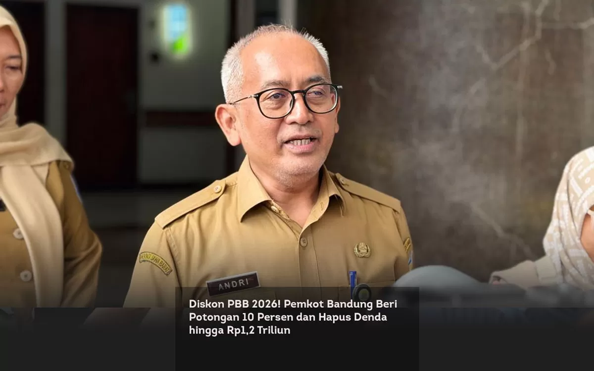 Kepala Bidang Pajak Daerah II Bapenda Kota Bandung, Andri Nurdin