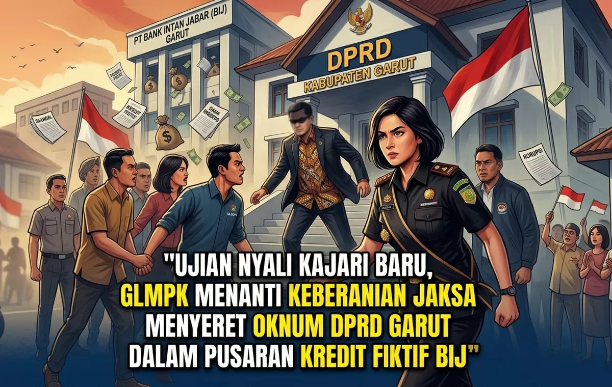 Foto : ilustrasi Uji Nyali Kajari Baru, GLMPK Menanti Keberanian Jaksa Menyeret Oknum DPRD Garut dalam Pusaran Korupsi BIJ