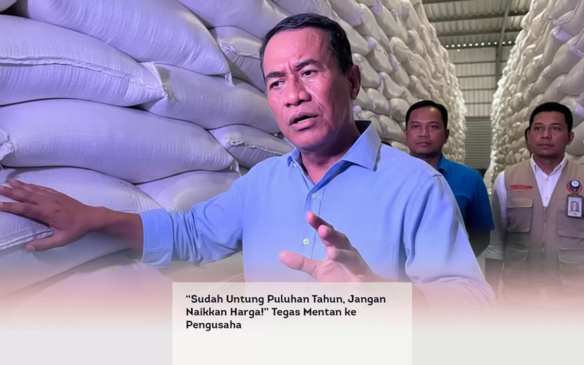 Menteri Pertanian sekaligus Kepala Badan Pangan Nasional (Bapanas) Andi Amran Sulaiman