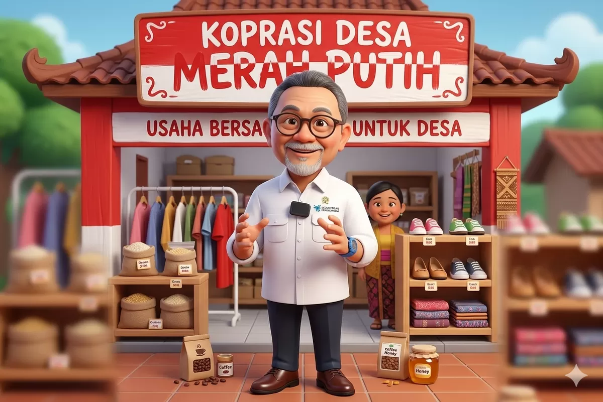 Gambar karikatur Ai