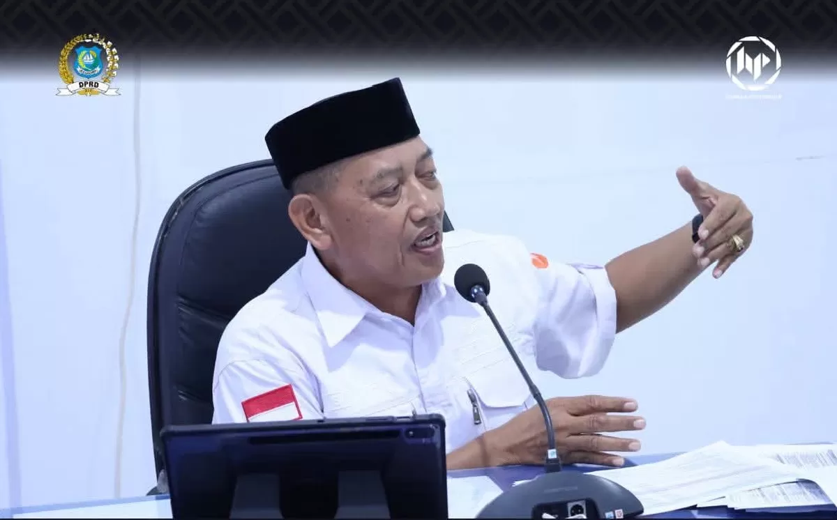 H. Safiuddin saat mengikuti RDP Komisi II DPRD Bulukumba bersama nelayan Panrang Luhu Desa Bira.