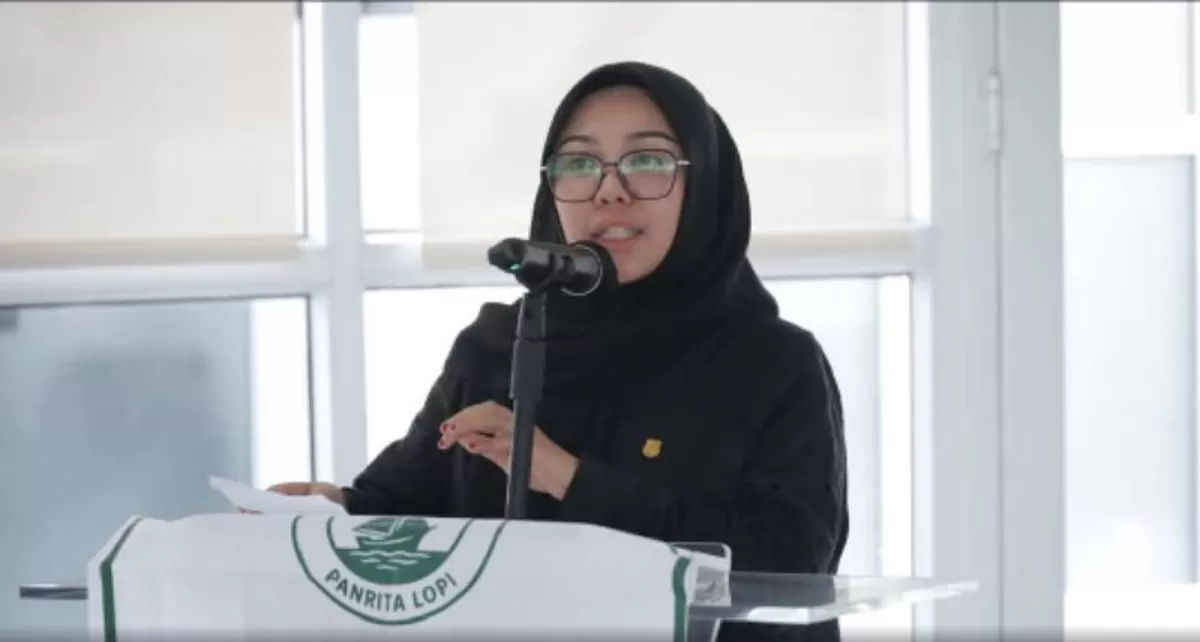 Ketua DPRD Kabupaten Bulukumba Umy Asyiatun Khadijah menghadiri Pengukuhan Pengurus Pusat Asosiasi Penggiat Porang Panrita Lopi Periode 2025–2030 di Gedung Pinisi Bulukumba.