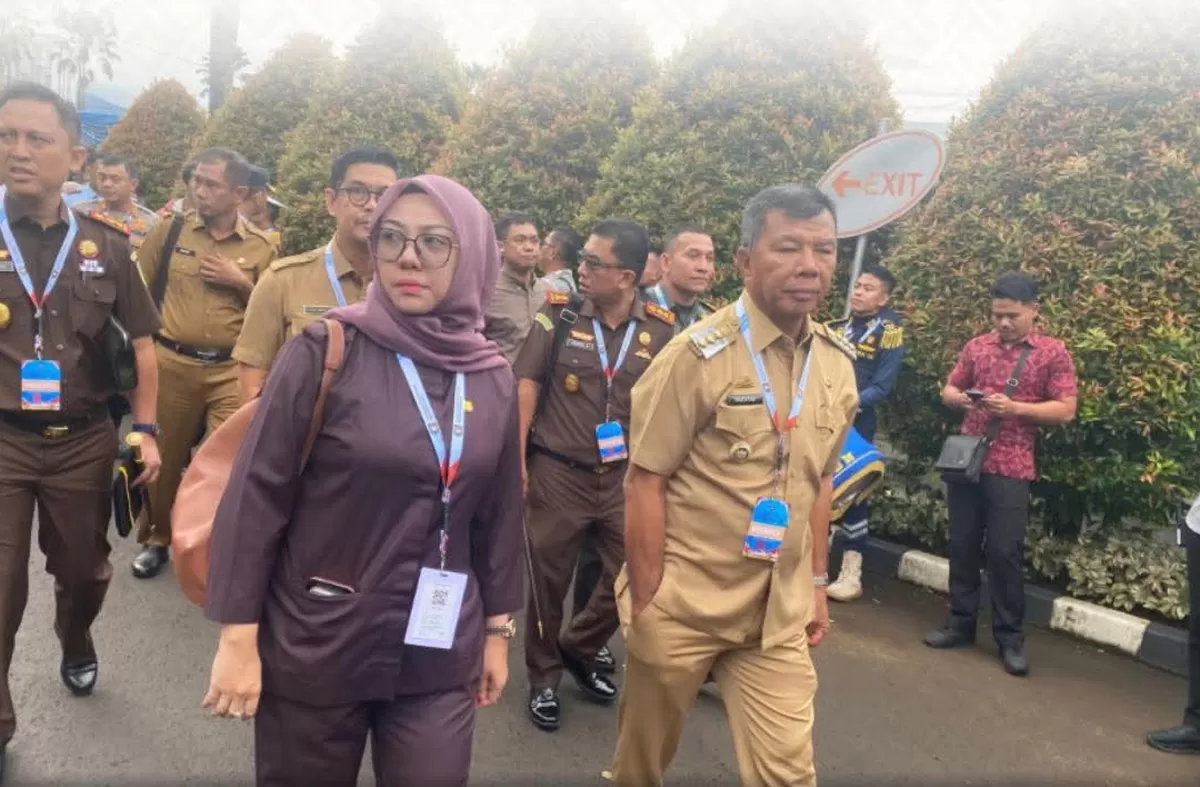 Ketua DPRD Bulukumba Umy Asyiatun Khadijah bersama jajaran Pemerintah Kabupaten Bulukumba menghadiri Rakornas Pemerintah Pusat dan Daerah Tahun 2026 di SICC Bogor, Jawa Barat.