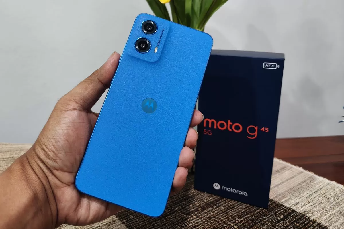 Motorola Moto G45 5G dirilis di Indonesia sebagai smartphone rakitan lokal dengan chipset Snapdragon dan layar 120 Hz.