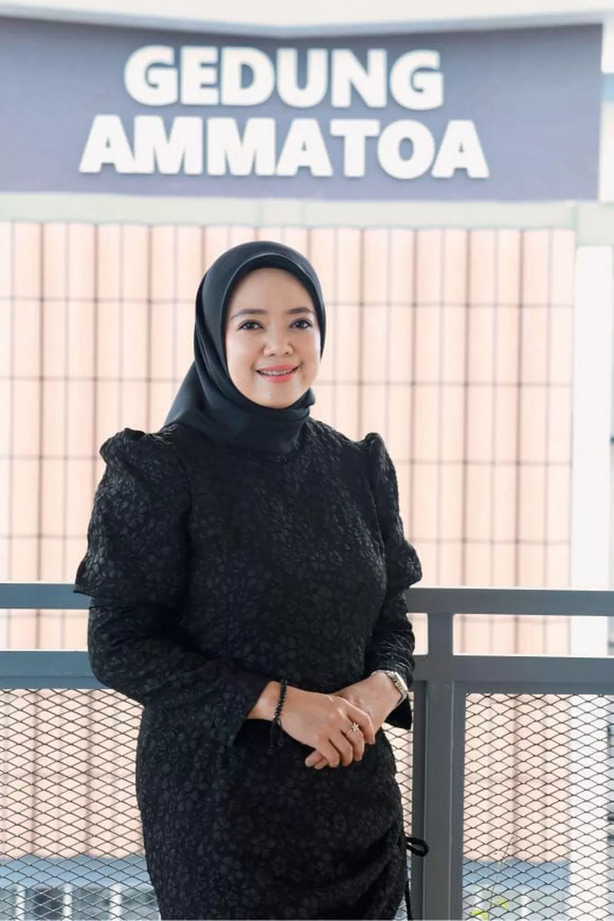 Kepala Dinas Komunikasi, Informatika dan Persandian Kabupaten Bulukumba Andi Uke Indah Permatasari pada peringatan Hari Pers Nasional 2026.