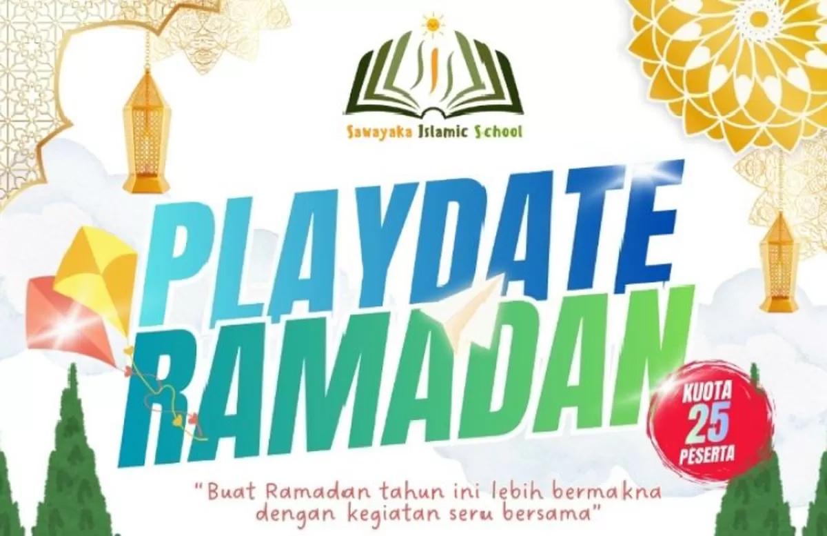 Playdate Ramadan Sawayaka Islamic School menghadirkan kegiatan kreatif dan edukatif untuk mengisi Ramadan anak dengan penuh makna. 