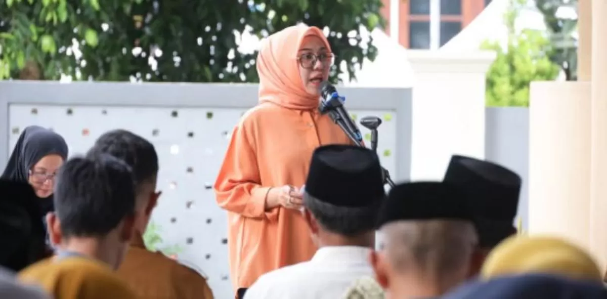 Ketua DPRD Bulukumba Umy Asyiatun Khadijah saat menghadiri Musrenbang RKPD Kabupaten Bulukumba Tahun Anggaran 2027 tingkat kecamatan dilaksanakan di Kecamatan Bulukumpa, Senin, 2 Maret 2026.