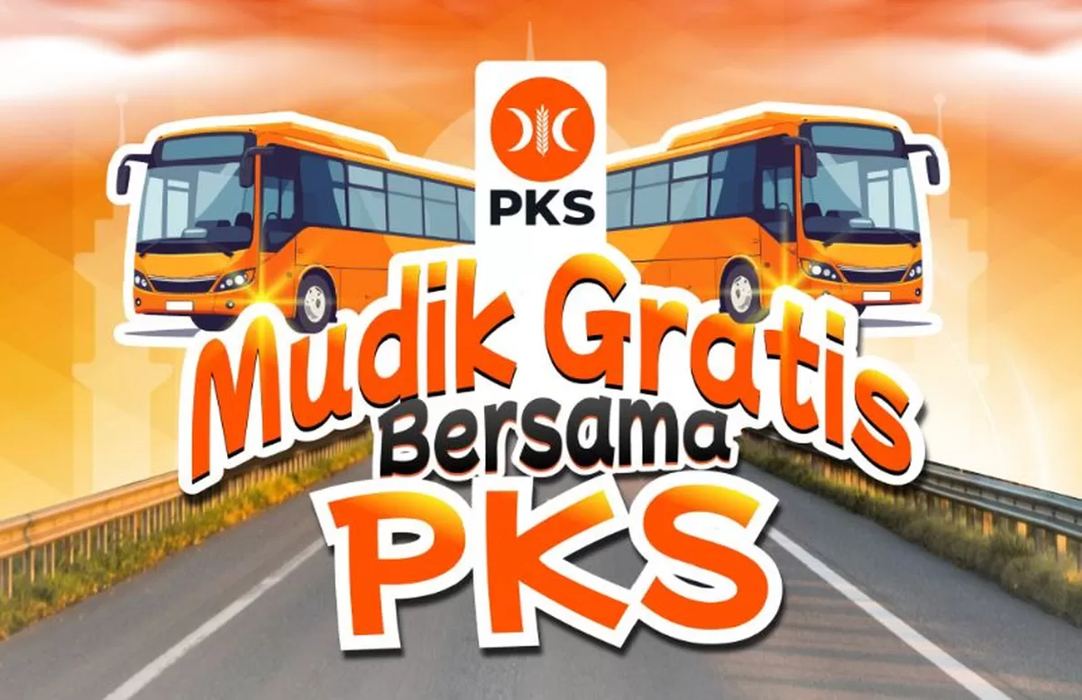 Program Mudik Gratis Bersama PKS rute Makassar–Pinrang dan Makassar–Bulukumba yang akan diberangkatkan pada 15 Maret 2026.
