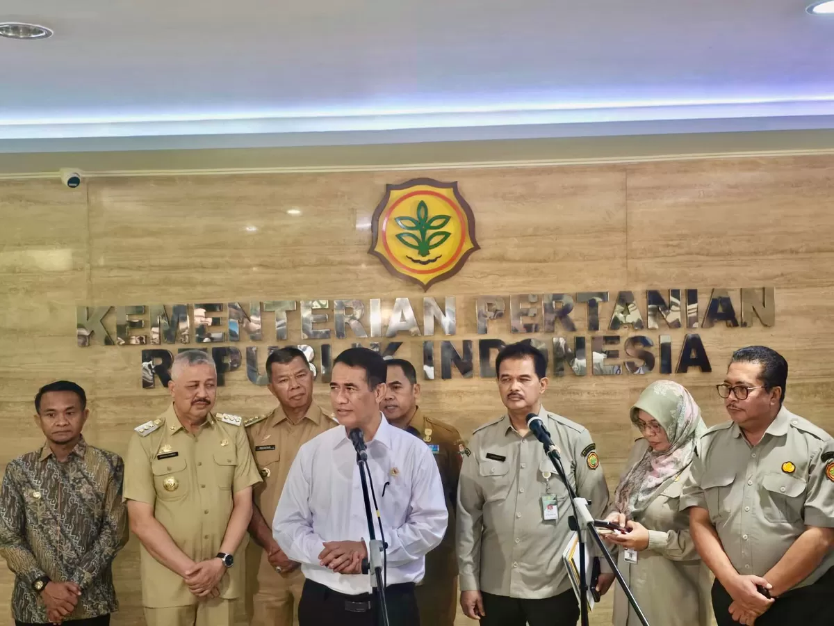 Bupati Bulukumba Andi Muchtar Ali Yusuf mengikuti Rakornas Mitigasi Kekeringan 2026 bersama Kementerian Pertanian untuk memperkuat kesiapsiagaan sektor pertanian menghadapi musim kemarau panjang.
