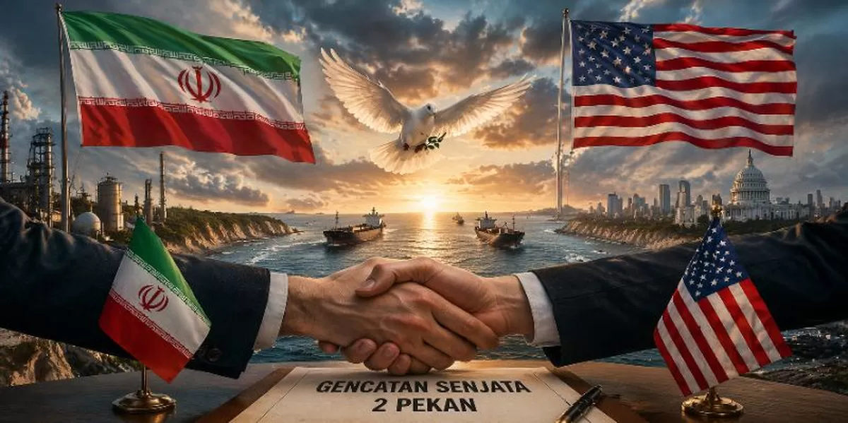 (Ilustrasi) Iran dan Amerika Serikat menyepakati gencatan senjata dua pekan setelah sepuluh tuntutan Teheran diterima.