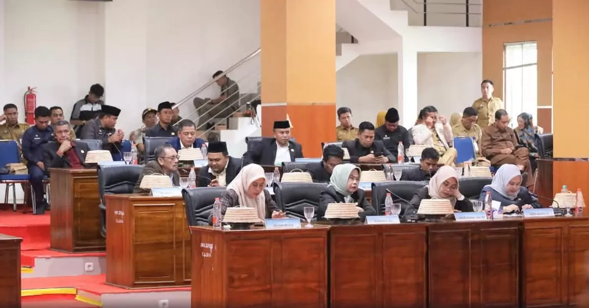 Suasana Rapat Paripurna DPRD Kabupaten Bulukumba, Senin, 11 Mei 2026.