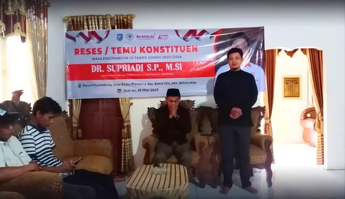 Anggota DPRD Bulukumba Fraksi PKS, Dr. Supriadi, berdialog langsung dengan warga Dusun Tunumbeng, Desa Bontomarannu, Kecamatan Bontotiro, dalam kegiatan reses yang membahas kebutuhan lampu jalan, bantuan pertanian, hingga renovasi masjid.