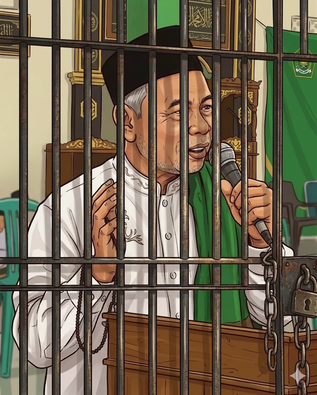 (Ilustrasi) Tersangka dugaan pemerkosaan terhadap sejumlah santriwati berinisial AS ditangkap tim Jatanras Polda Jawa Tengah di Kabupaten Wonogiri, Kamis (7/5/2026) dini hari, setelah sempat kabur dari Pati dan berpindah lokasi persembunyian.
