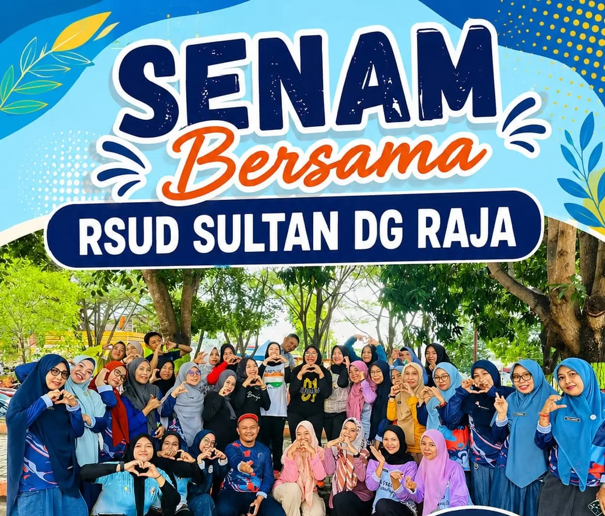 Pegawai RSUD Bulukumba bersama pengunjung dan masyarakat sekitar mengikuti senam Jumat pagi sebagai upaya menjaga kebugaran, mempererat kebersamaan, dan membangun budaya hidup sehat.