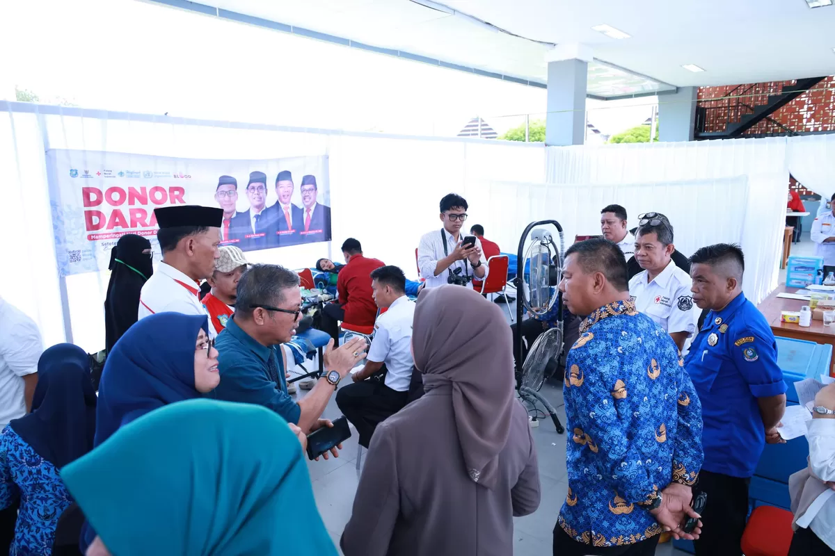 Bupati Bulukumba Andi Muchtar Ali Yusuf mengajak ASN dan masyarakat menjadikan donor darah sebagai gerakan kemanusiaan yang dilakukan secara rutin saat peringatan Hari Donor Darah Sedunia 2026 di Bulukumba.