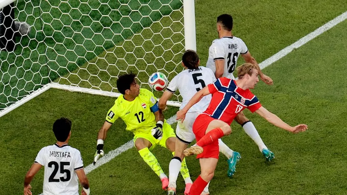 Erling Haaland menjadi bintang kemenangan Norwegia setelah mencetak dua gol dan satu assist saat menghadapi Irak pada laga Grup I Piala Dunia 2026.