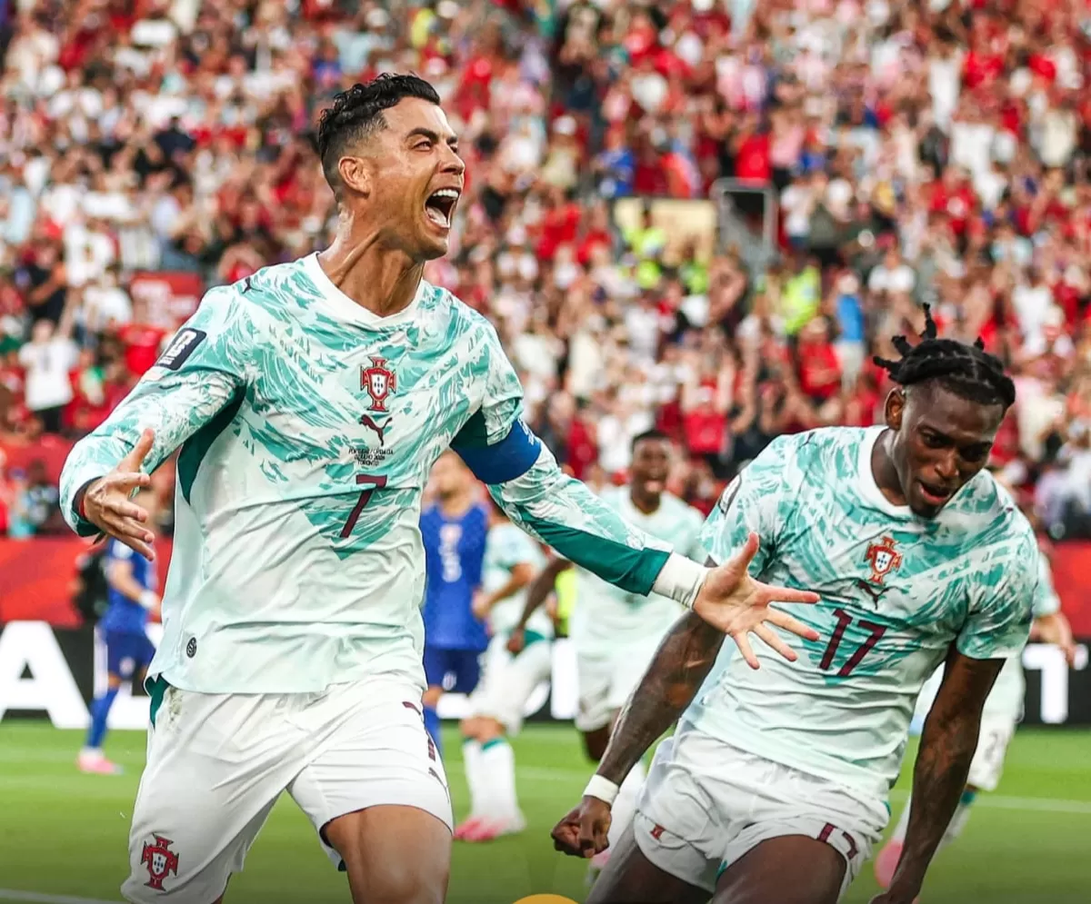 Cristiano Ronaldo menjadi inspirasi kebangkitan Portugal dengan mencetak gol penyama kedudukan lewat titik penalti sebelum Gonçalo Ramos memastikan kemenangan 2-1 atas Kroasia.
