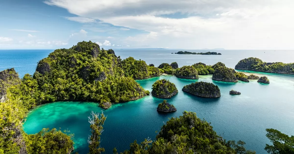Dengan lebih dari 1.500 pulau kecil, Raja Ampat adalah pusat keanekaragaman hayati laut dunia. (Unsplash/Simon Spring)