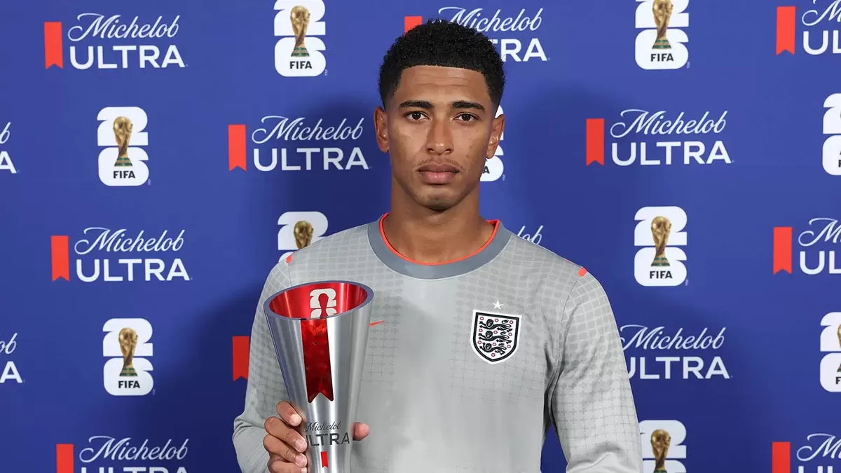 Profil Jude Bellingham lengkap mulai umur, karier, gaji, prestasi, hingga peran pentingnya bersama Inggris di Piala Dunia 2026. (Instagram.com/fifaworldcup)