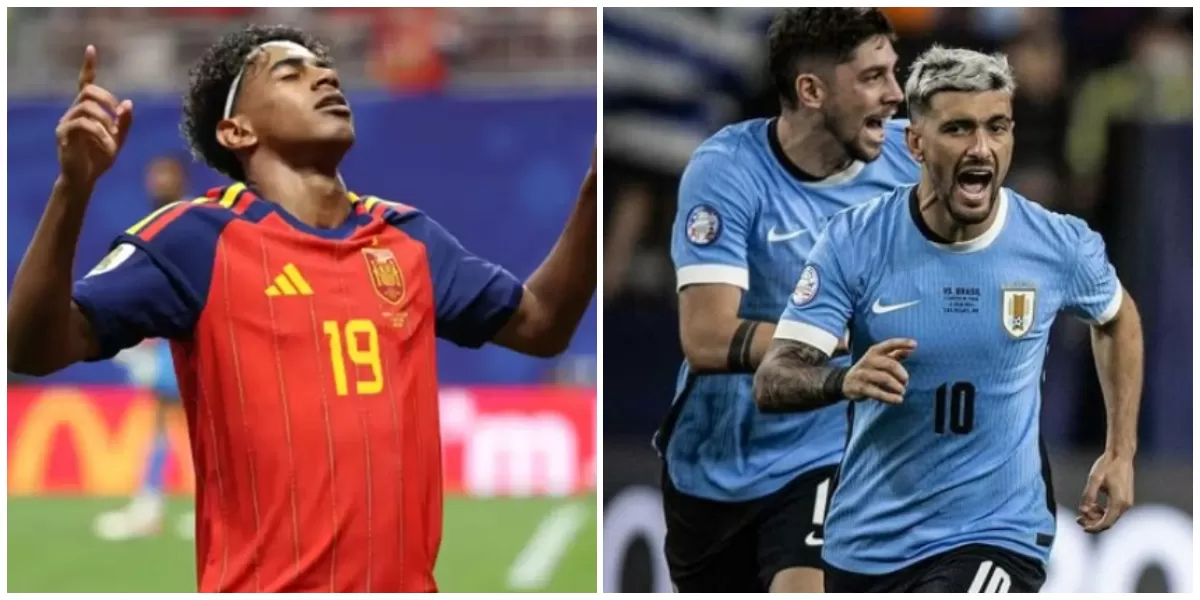 Kolase foto. Uruguay wajib menang atas Spanyol di Grup H Piala Dunia 2026. Lamine Yamal diprediksi menjadi ancaman terbesar La Celeste.