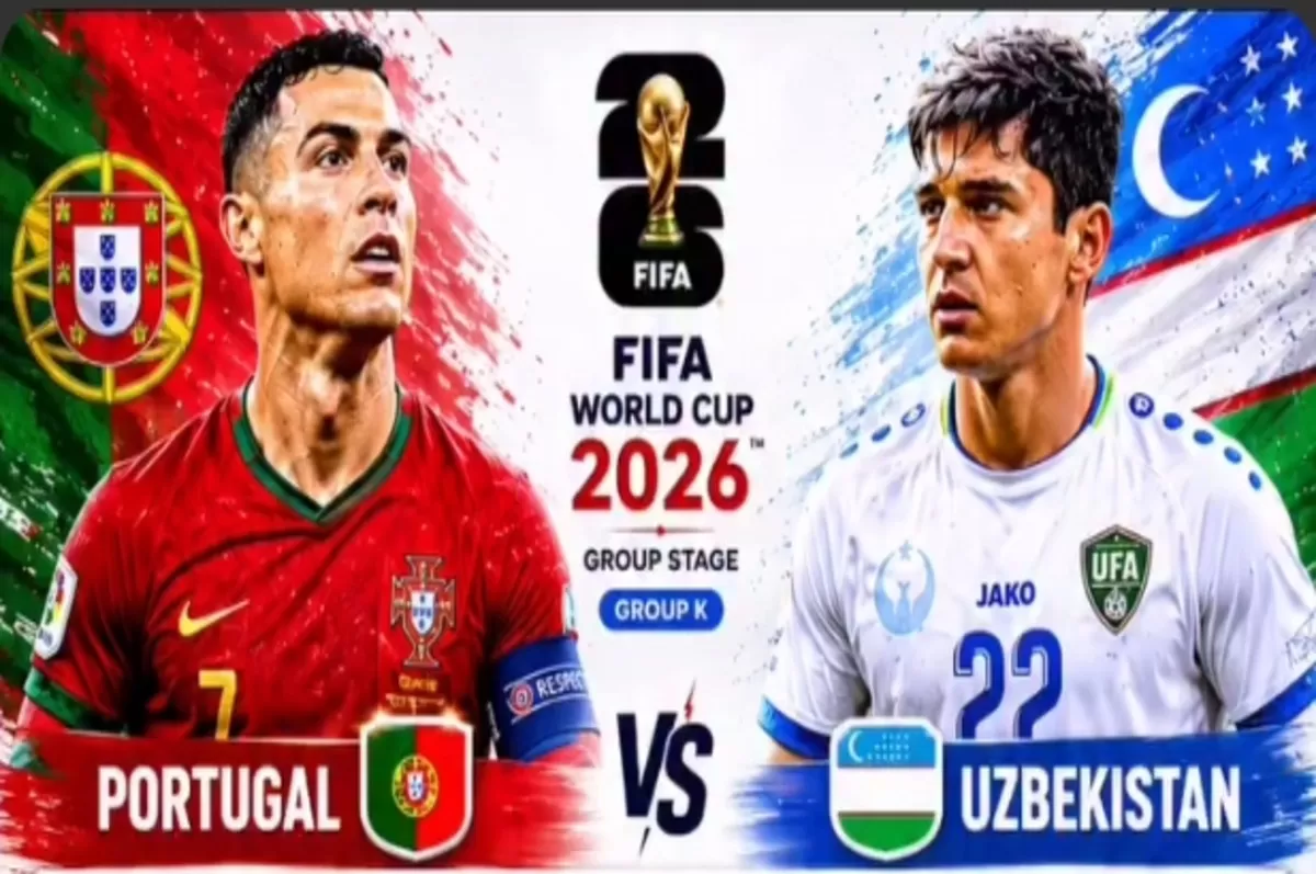 Portugal vs Uzbekistan di Piala Dunia 2026 (Tangkapan layar Instagram/@goatai.trends  )