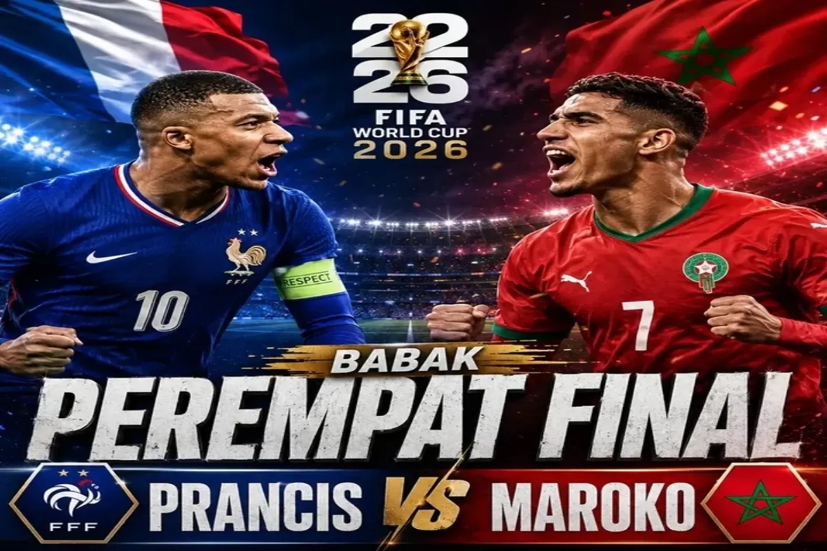  Link Live Streaming Prancis vs Maroko di Piala Dunia 2026.  (Instagram.com/@qac_qatar  )