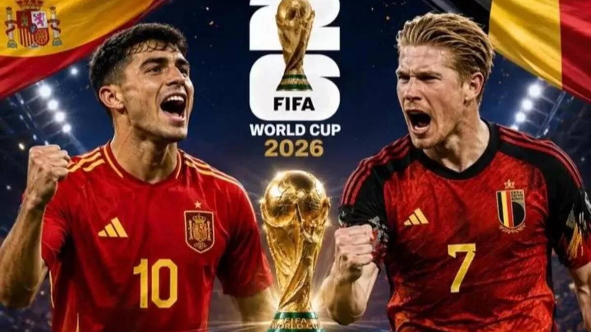 Prediksi skor Spanyol vs Belgia jelang perempat final Piala Dunia 2026. (instagram.com/@event_olahraga_solo)