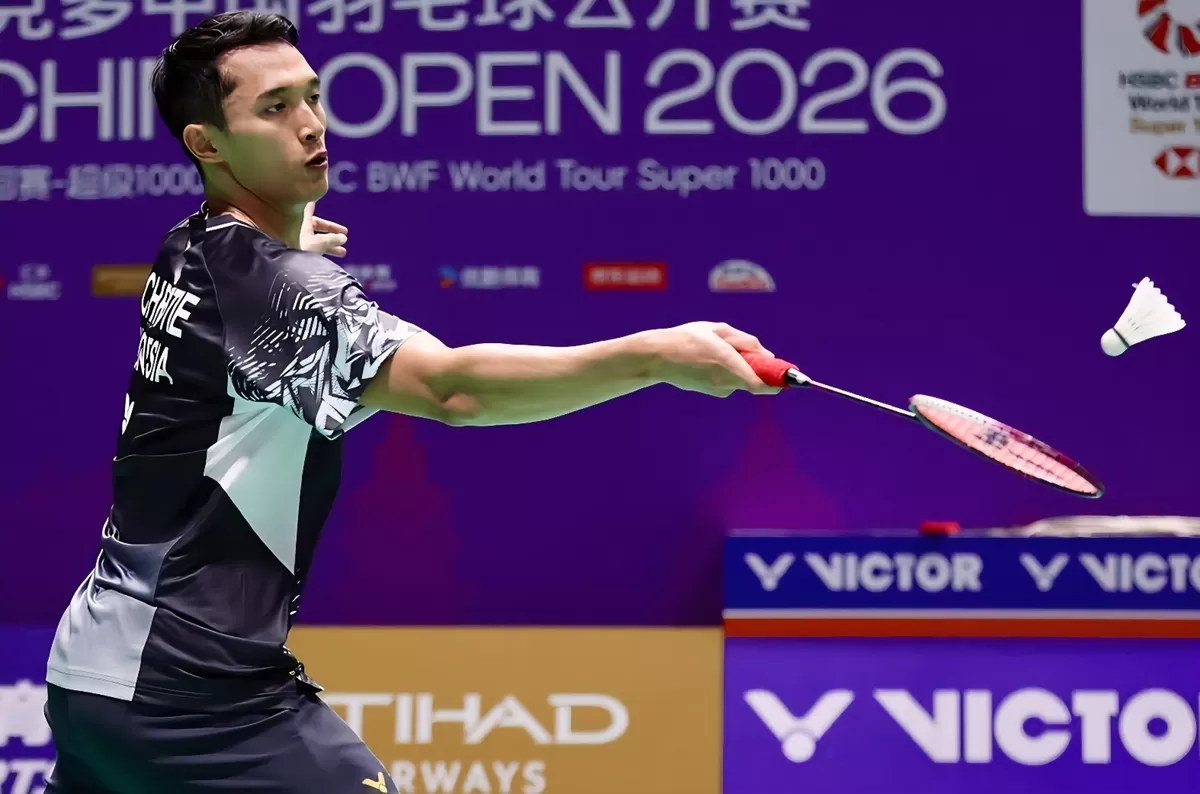 Dipaksa Main Tiga Gim, Laga Ketat Warnai Langkah Jonatan Christie ke Babak 16 Besar China Open