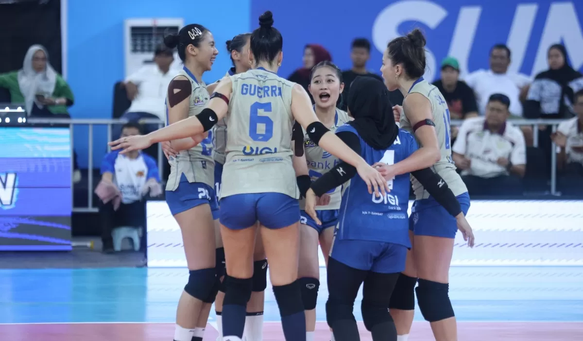Tim voli putri Bandung bjb Tandamata berambisi menyapu bersih kememangan pada dua laga kandangnya di Bandung pada lanjutan Proliga 2026.( dok Proliga)