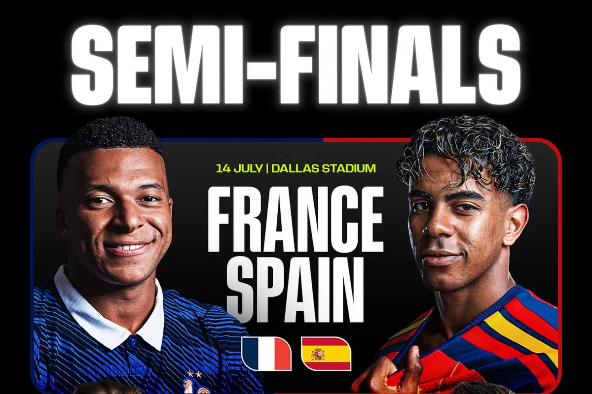 Link live streaming Prancis vs Spanyol semifinal Piala Dunia 2026 lengkap dengan jadwal, jam tayang, dan siaran langsung TVRI.