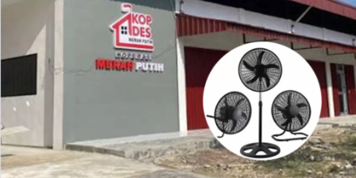 Foto Menyoroti isu pengadaan kipas angin dalam proyek Koperasi Desa (Kopdes) Merah Putih senilai Rp1,8 triliun yang ramai disorot di media sosial. (Instagram.com/@sukabumiupdate)