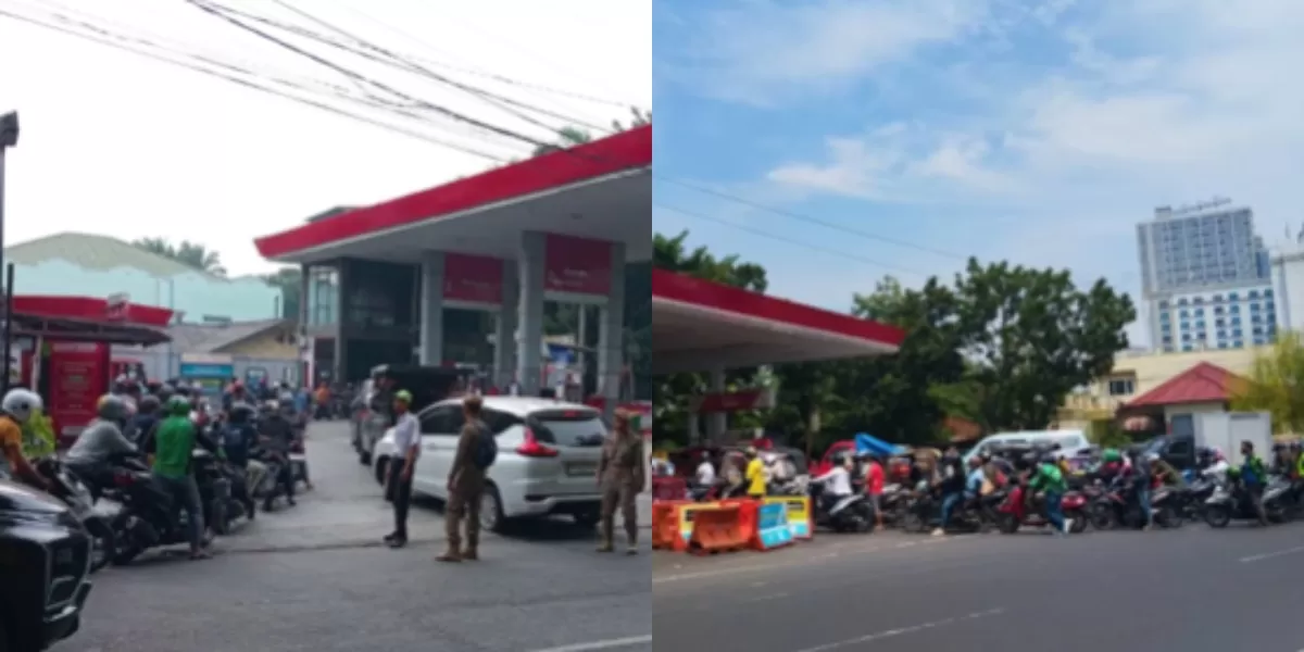 Foto Menyoroti kelangkaan BBM yang terjadi di wilayah Sumatera Utara (Sumut) hingga menuai sorotan tajam sebagian publik di media sosial. (Instagram.com/@prokim_pemkomedan)