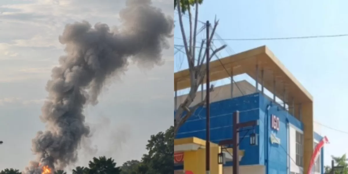 Foto Menyoroti fakta terkini ihwal kasus ledakan dalam Gudang Amunisi TNI di Madiun, Jawa Timur, pada Kamis, 16 Juli 2026. (Instagram.com/@madiunwisata - @info.madiun)