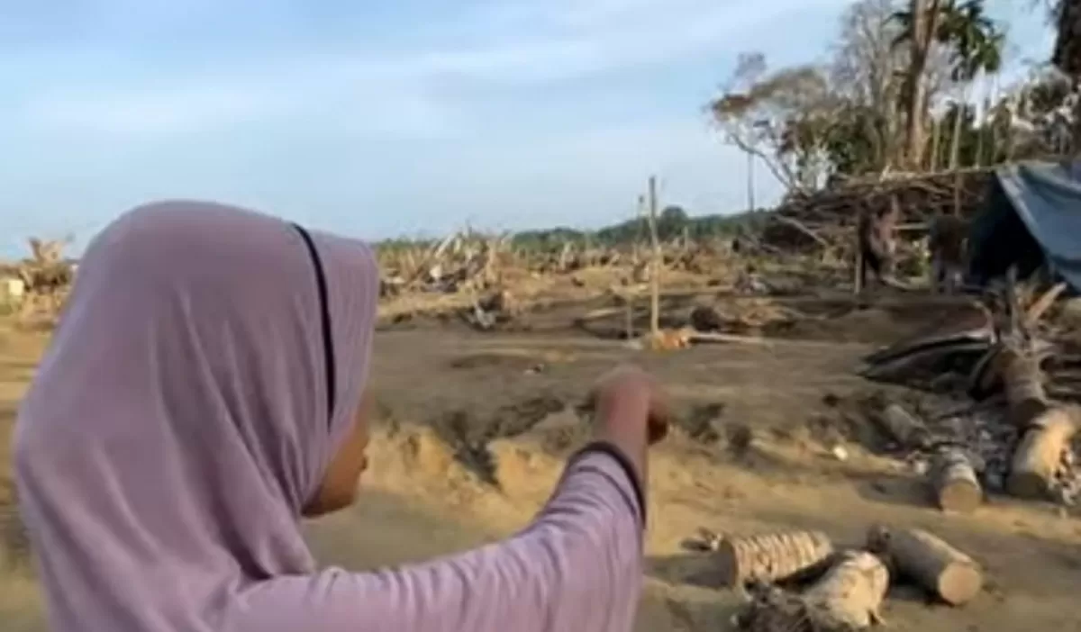Kegiatan mengaji anak-anak di Aceh Timur terhenti usai dua bulan pascabanjir bandang. (Instagram/hijrahpeduli.id)