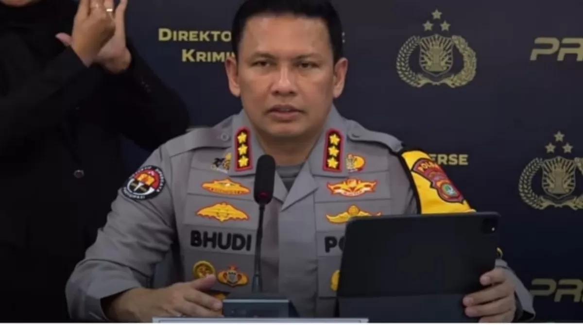 Kabid Humas Polda Metro Jaya, Kombes Bhudi Hermanto sebut penggeledahan ruko di Cipete hasil pengembangan dari 12 lokasi sebelumnya. (Dok. Polri)