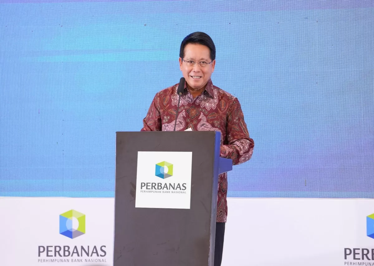 Ketua Umum Perbanas yang juga Direktur Utama PT Bank Rakyat Indonesia (Persero) Tbk, Hery Gunardi (DENPOST.id/ist)
