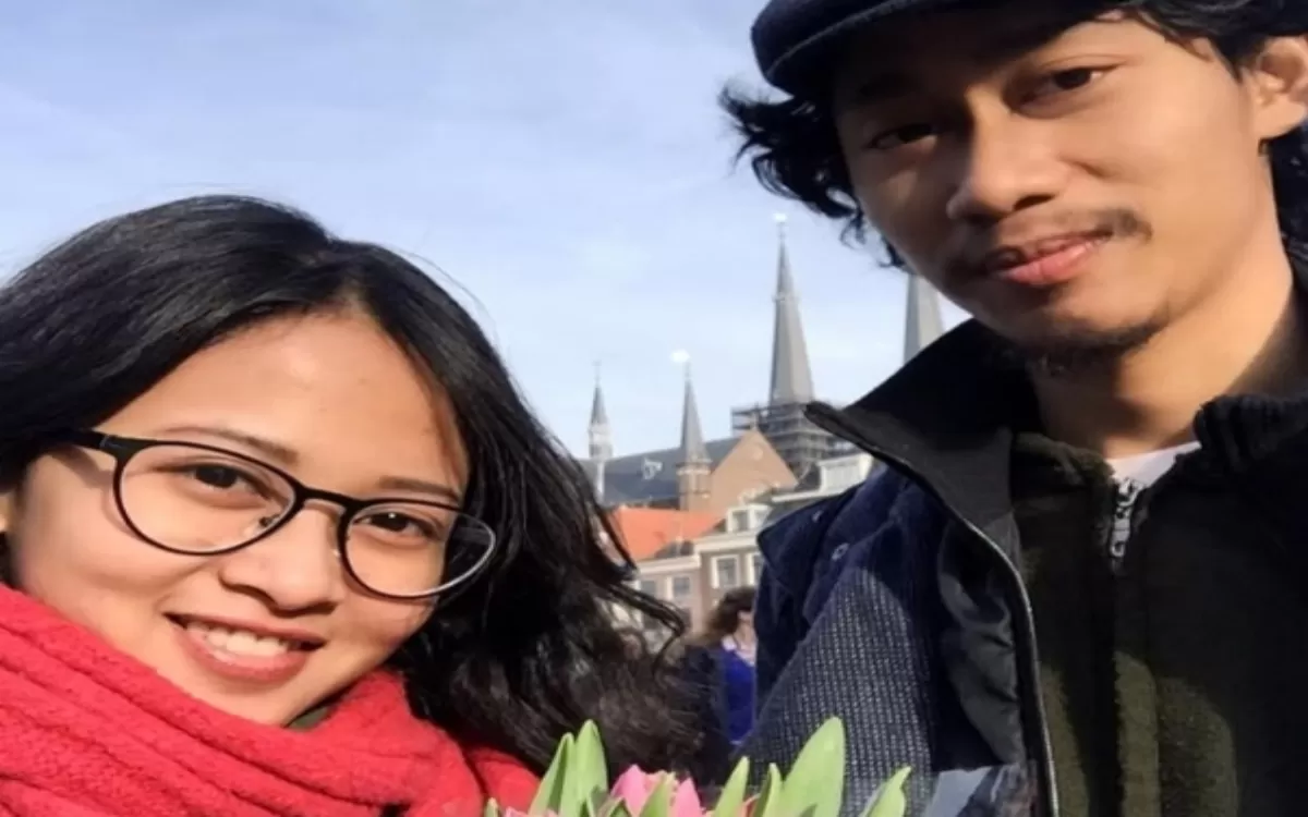 Sosok Arya Iwantoro, suami Dwi Sasetyaningtyas alumni LPDP yang ramai dikomentari oleh Netizen usia pamer Paspor Inggris milik anak/ Instagram/@sasetyaningtyas