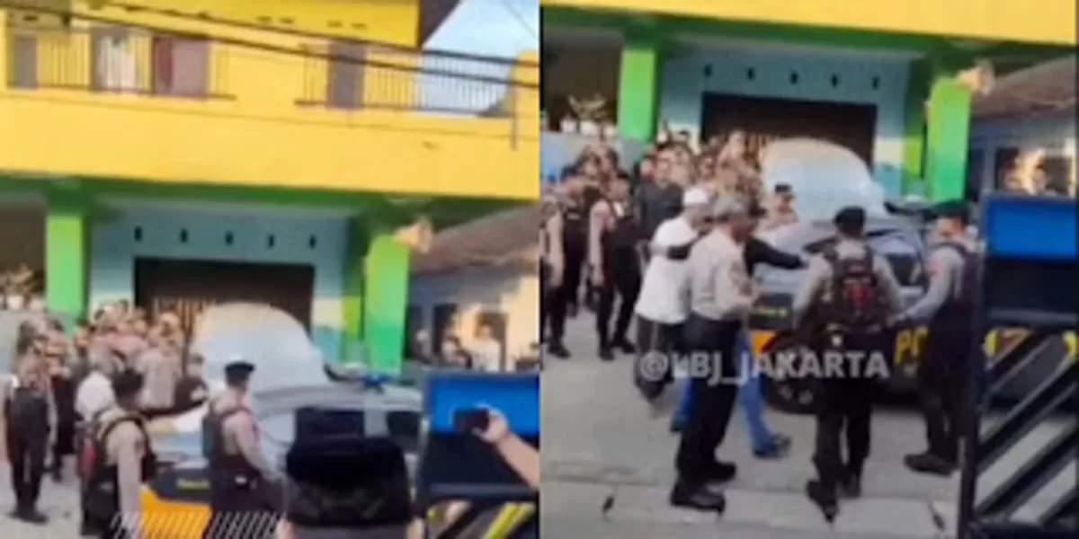 Menyoroti dugaan kasus asusila yang melibatkan pengasuh ponpes terhadap puluhan santriwati di Pekalongan, Jawa Tengah. (Instagram.com/@lbj_jakarta)