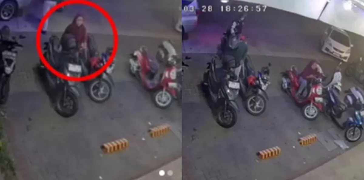 Menyoroti insiden viral terkait dugaan aksi pencurian motor (curanmor) yang digagalkan ibu-ibu di Tangerang, Banten. (Instagram.com/@undercover.id)