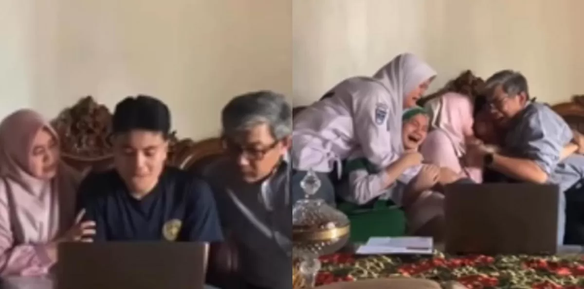 Mengintip momen penuh haru yang selimuti keluarga dari siswa yang diterima di kampus impiannya dalam program SNBP 2026.  (Instagram.com/@neriekaputri)