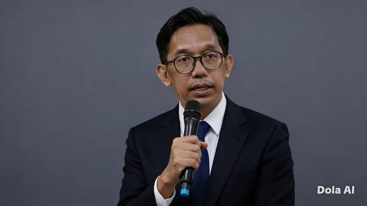 Co-Founder FINE Institute, Kusfiardi: Perdagangan saham di tengah tekanan MSCI rebalancing yang memicu volatilitas pasar nasional. (Dok. Kreasi Dola AI)