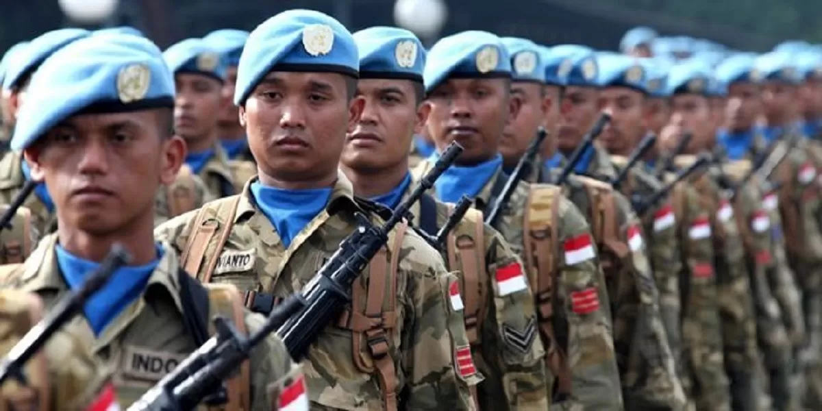 Pasukan penjaga perdamaian dari PBB, UNIFIL, bertugas menjaga stabilitas keamanan di perbatasan Lebanon-Israel. (Dok. Puspen TNI)